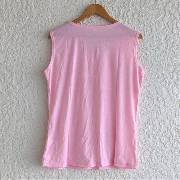 Pink Sleeveless Nursing Top M (NWT) - Picture 2 of 11
